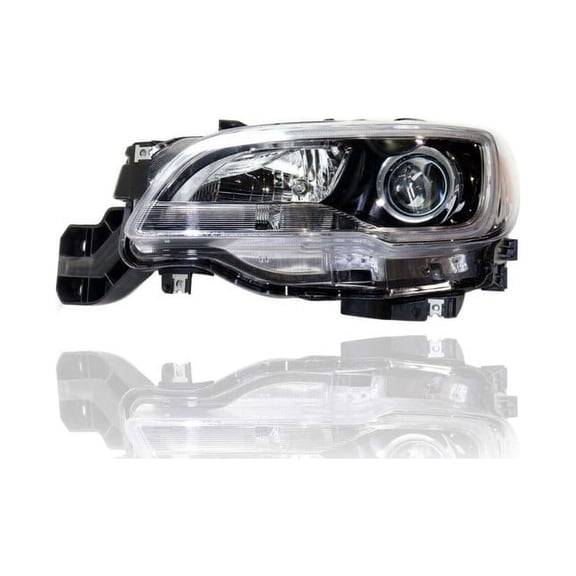 Headlight Assembly - Compatible/Replacement for '15-17 Subaru Legacy/Outback-3.6R Limited - Halogen With Black Interior - Left Hand - Driver - 84001AL03A - CAPA