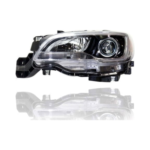 Headlight Assembly - Compatible/Replacement for '15-17 Subaru Legacy/Outback-3.6R Limited - Halogen With Black Interior - Left Hand - Driver - 84001AL03A