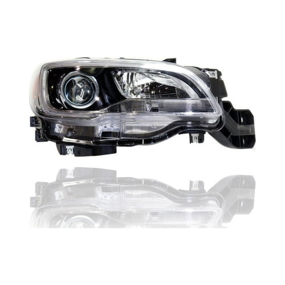 Headlight Assembly - Compatible/Replacement for '15-17 Subaru Legacy/Outback-3.6R Limited - Halogen With Black Interior - Right Hand - Passenger - 84001AL02A