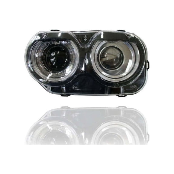 Headlight Assembly - Compatible/Replacement for '15-22 Dodge Challenger SXT/GT/RT/Scat/SRT 392 (Exclude SRT Hellcat) - HID Without Air Duct - Left Hand - Driver - 68174067AE