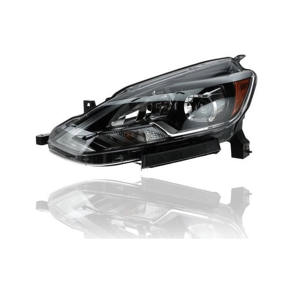 Headlight Assembly - Compatible/Replacement for '16-17 Nissan Sentra SR/Turbo/SL - LED - Left Hand - Driver - 260603YU5A - CAPA Fits select: 2016-2017 NISSAN SENTRA S/SV/SR/SL