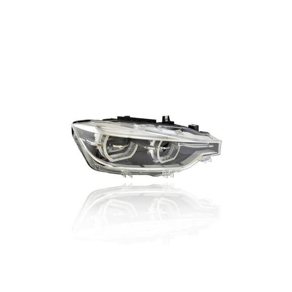 Headlight Assembly - Compatible/Replacement for '16-18 BMW 3-Series/Hybrid 328d/330i/340i Sedan/Wagon - LED With Adaptive Light System - Right Hand - Passenger - 63117419622