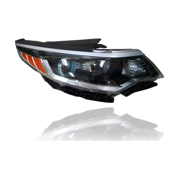 Headlight Assembly - Compatible/Replacement for '17-20 Kia Optima Hybrid - Halogen Without LED Daytime Running Lamp - Right Hand - Passenger - 92102A8060 - CAPA Fits select: 2020 KIA OPTIMA HYBRID EX