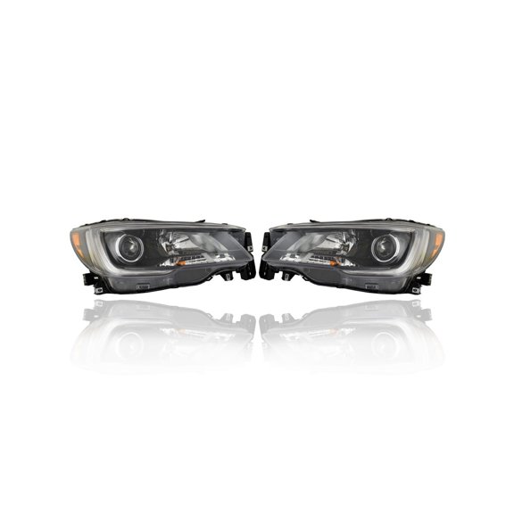 Headlight Assembly - Compatible/Replacement for '18-19 Subaru Legacy/Outback 2.5L Premium/Sport/Limited - Halogen - Pair, Left Driver + Right Passenger Set - 84001AL10A, 84001AL11A - CAPA