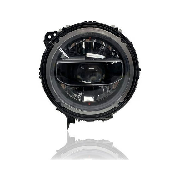 Headlight Assembly - Compatible/Replacement for '18-22 Jeep Wrangler, 20-22 Gladiator - LED - Left Hand - Driver - 55112879AG Fits select: 2018-2019,2021 JEEP WRANGLER UNLIMITED