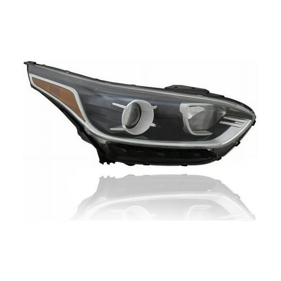Headlight Assembly - Compatible/Replacement for '19-21 Kia Forte Sedan FE/LX/LXS - Halogen - Right Hand - Passenger - 92102M7000 Fits select: 2020-2021 KIA FORTE FE/LXS