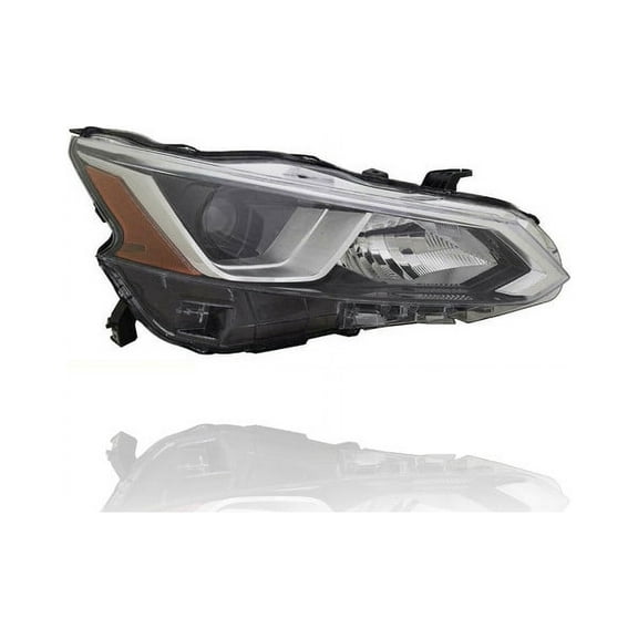 Headlight Assembly - Compatible/Replacement for '19-22 Nissan Altima S-Model Only - Halogen Without Auto-Leveling - Right Hand - Passenger - 260106CA0A - CAPA