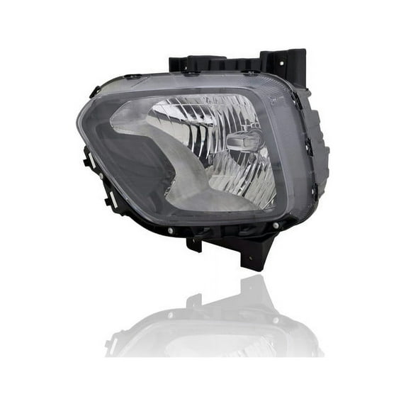 Headlight Assembly - Compatible/Replacement for '20-21 Kia Soul LX/S/X/GT Line - Halogen, On Bumper - Left Hand - Driver - 92101K0040 Fits select: 2020 KIA SOUL DESIGNER, 2021 KIA SOUL LX/X LINE/S