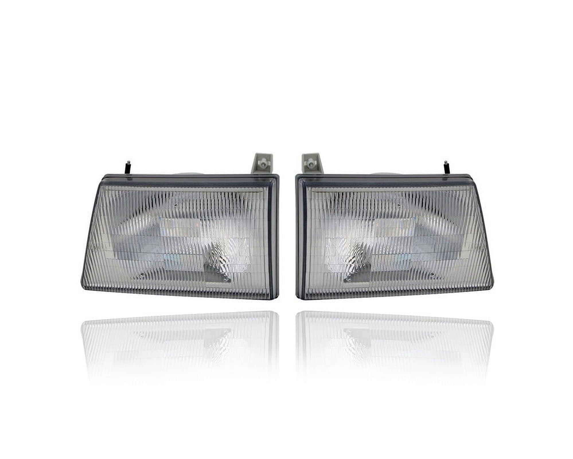 Headlight Assembly - Compatible/Replacement for '97-07 Ford Econoline ...
