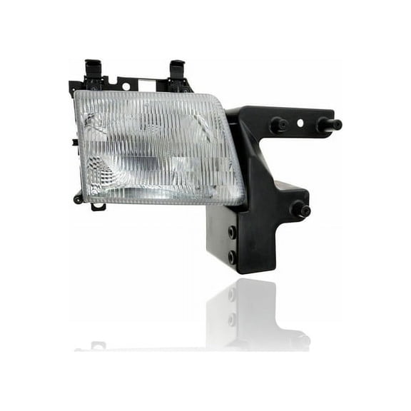 Headlight Assembly - Compatible/Replacement for '98-03 Dodge Van - Left Hand - Driver - 55076525AC Fits select: 1999-2003 DODGE RAM VAN, 1998-2002 DODGE RAM WAGON