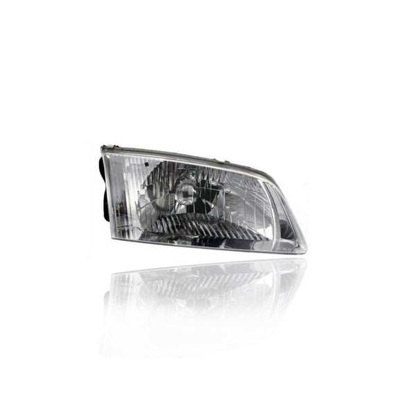 Headlight Assembly - Compatible/Replacement for '00-02 Mazda 626 - LED With Mounting Brackets - Right Hand - Passenger - GG2A51030B - CAPA
