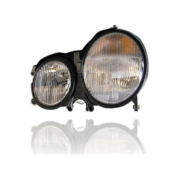 Headlight Assembly - Compatible/Replacement for '00-03 Mercedes-Benz 210 E-Class Wagon, 00-02-Sedan - Halogen - Left Hand - Driver - 2108203761