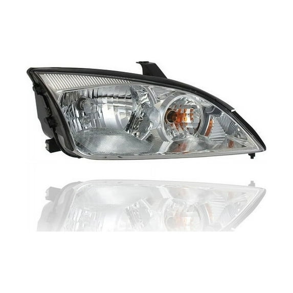 Headlight Assembly - Compatible/Replacement for '05-07 Ford Focus Sedan/Hatchback/Wagon - Halogen - Right Hand - Passenger - 7S4Z13008E CAPA