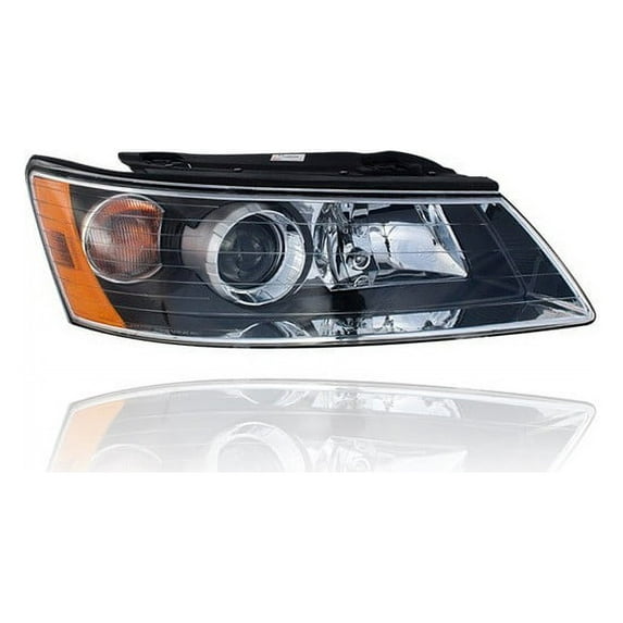 Headlight Assembly - Compatible/Replacement for '06-08 Hyundai Sonata - Right Hand - Passenger - 921020A000 - CAPA