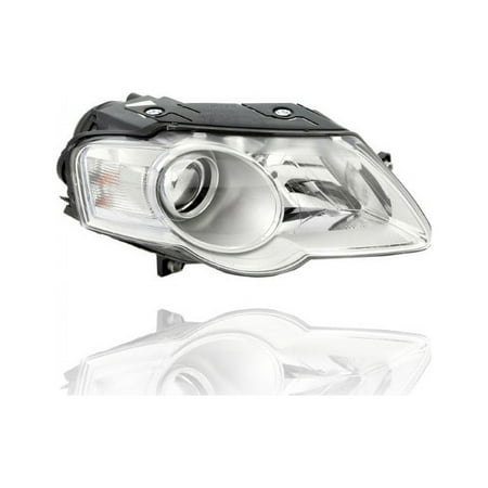 Headlight Assembly - Compatible/Replacement for '06-10 VW Volkswagen Passat - Halogen - Right Hand - Passenger - 3C0941006AE