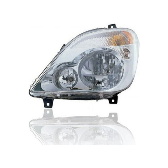 Headlight Assembly - Compatible/Replacement for '07-09 Dodge Sprinter - Halogen - Left Hand - Driver - 68012121AA