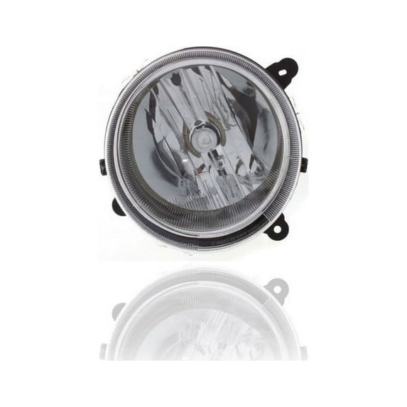 Headlight Assembly - Compatible/Replacement for '07-10 Jeep Compass, 07-17 Patriot - Without Leveling, Halogen - Left Hand - Driver - 5303843AE CAPA