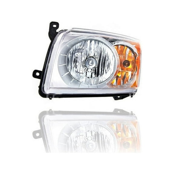 Headlight Assembly - Compatible/Replacement for '07-12 Dodge Caliber Without Leveling System - Left Hand - Driver - 5303739AJ