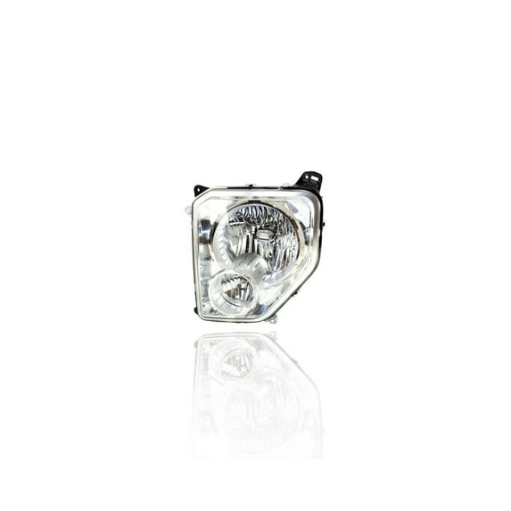 Headlight Assembly - Compatible/Replacement for '08-09 Jeep Liberty - Halogen - Left Hand - Driver - 55157339AE