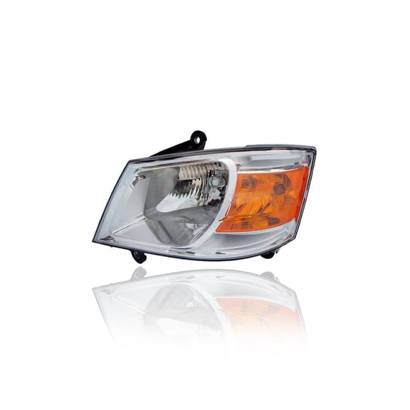 Headlight Assembly - Compatible/Replacement for '08-10 Dodge Grand Caravan - Halogen - Right Hand - Passenger - 5113332AD