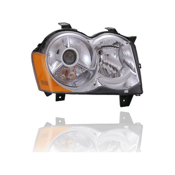 Headlight Assembly - Compatible/Replacement for '08-10 Jeep Grand Cherokee - HID Without Kit & Leveling - Right Hand - Passenger - 55157484AH
