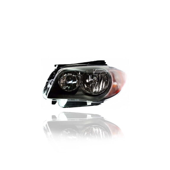 Headlight Assembly - Compatible/Replacement for '08-11 BMW 1-Series Coupe/Convertible 128i/135i - Halogen - Left Hand - Driver - 63116924667 - CAPA