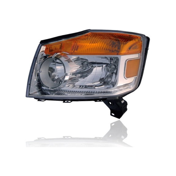 Headlight Assembly - Compatible/Replacement for '08-15 Nissan Armada - Left Hand - Driver - 260609GA0B - CAPA