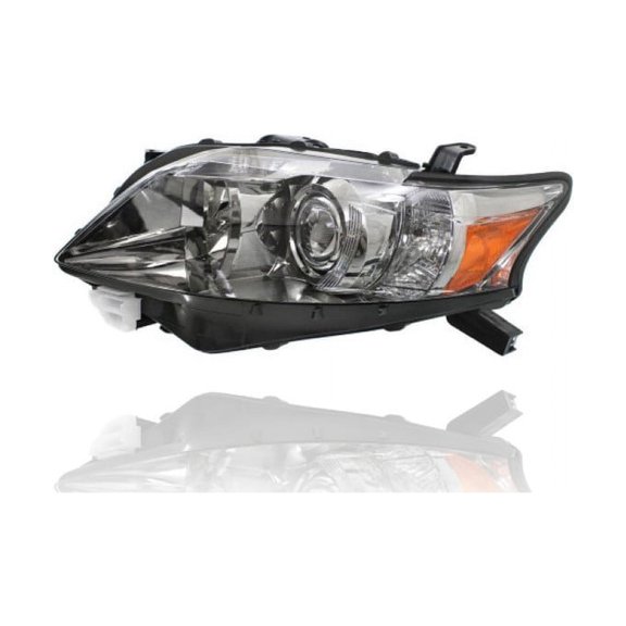 Headlight Assembly - Compatible/Replacement for '10-12 Lexus RX350 (USA/Canada-Built) - Halogen - Left Hand - Driver - 811500E050