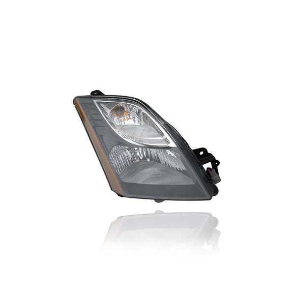 Headlight Assembly - Compatible/Replacement for '10-12 Nissan Sentra SR/SE R/Spec V - Black Interior - Right Hand - Passenger - 26010ZT50B - CAPA