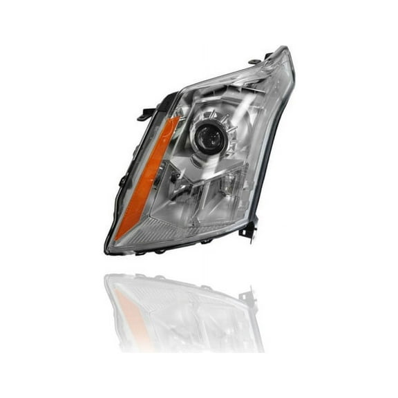 Headlight Assembly - Compatible/Replacement for '10-13 Cadillac SRX - Halogen - Left Hand - Driver - 22853872 - CAPA