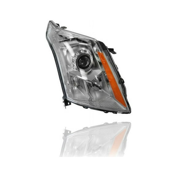 Headlight Assembly - Compatible/Replacement for '10-13 Cadillac SRX - Halogen - Right Hand - Passenger - 22853873 - CAPA