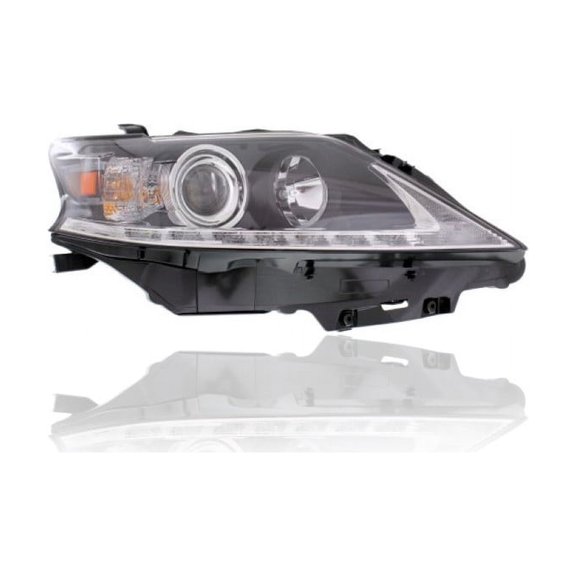 Headlight Assembly - Compatible/Replacement for '13-15 Lexus Rx350/450h (Japan-Built) - Halogen - Right Hand - Passenger - 8113048A80 - CAPA