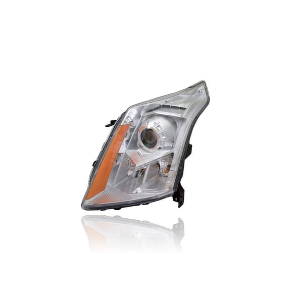 Headlight Assembly - Compatible/Replacement for '14-16 Cadillac SRX - Halogen - Left Hand - Driver - 23315408