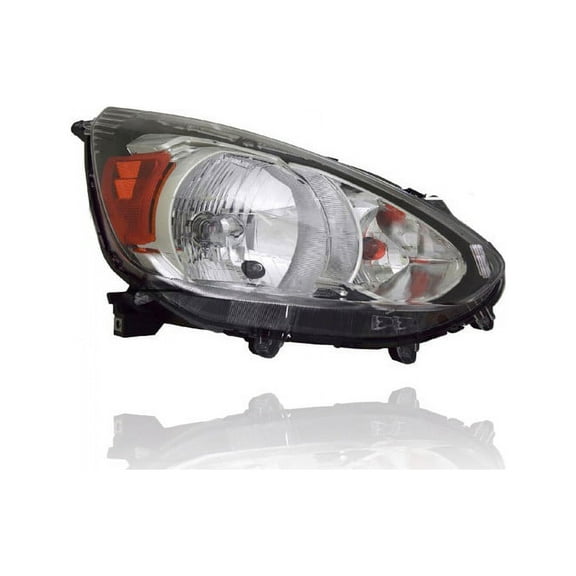 Headlight Assembly - Compatible/Replacement for '14-20 Mitsubishi Mirage - Right Hand - Passenger - 8301C694