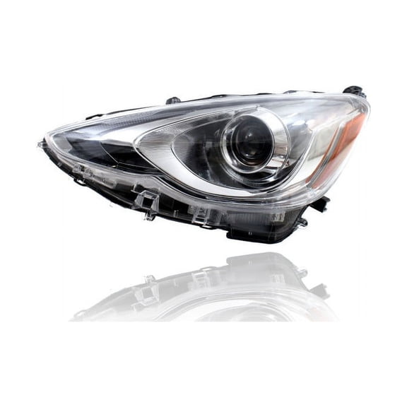 Headlight Assembly - Compatible/Replacement for '15-17 Toyota Prius C 1/2/3/4 - LED - Left Hand - Driver - 8115052K70 CAPA