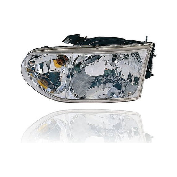 Headlight Assembly - Compatible/Replacement for '20-22 Nissan Versa Sedan S/SV - Halogen - Left Hand - Driver - 260605EE0A - CAPA