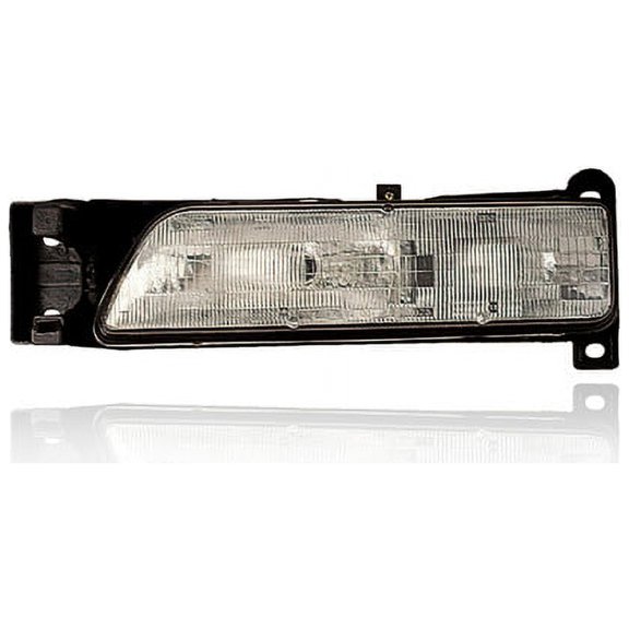 Headlight Assembly - Compatible/Replacement for '88-92 Pontiac Sunbird - Composition - Left Hand - Driver - 16509403