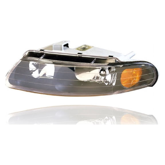 Headlight Assembly - Compatible/Replacement for '95-96 Chrysler Sebring Coupe - Halogen/LED - Left Hand - Driver - MR162893