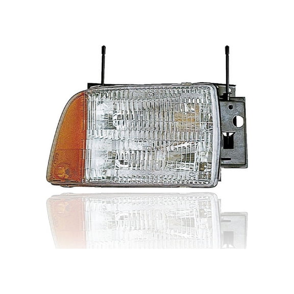 Headlight Assembly - Compatible/Replacement for '95-97 Chevrolet Blazer - Composite With Integrated Corner Lamp - Right Hand - Passenger - 16525162