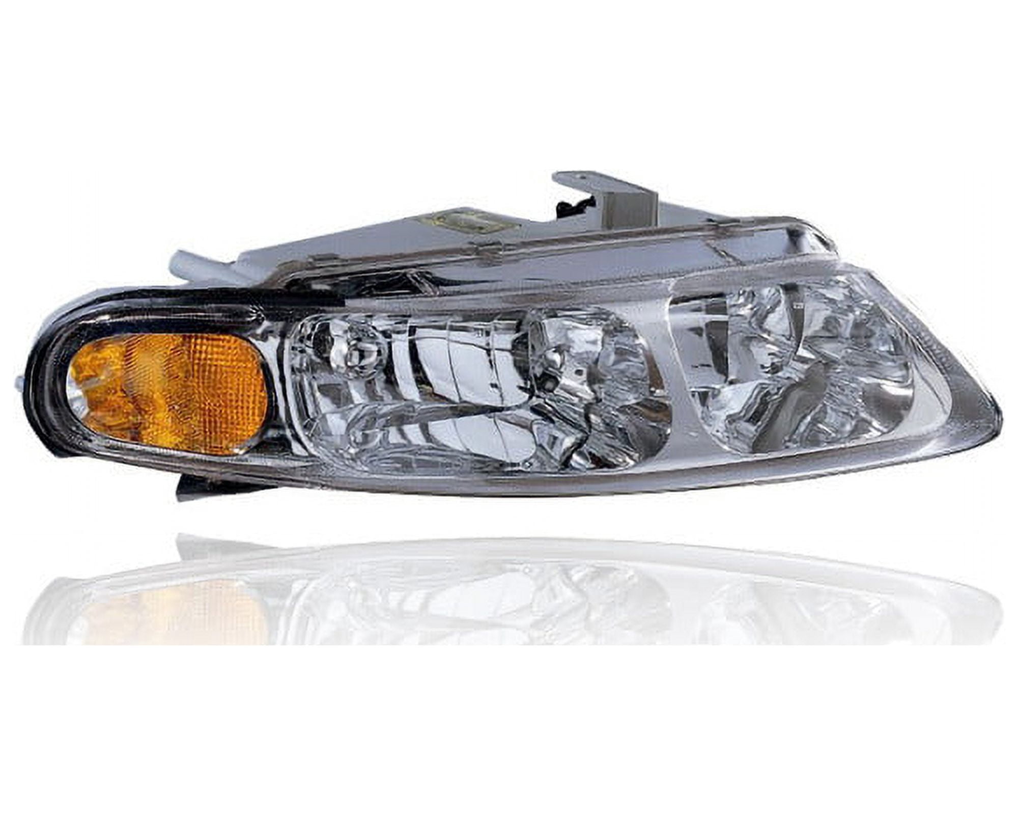 Jpautowholesale Halogen Headlight Set Pair For 2001-2003 Chrysler Sebring Sedan/Convertible