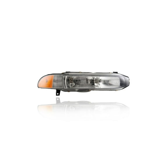 Headlight Assembly - Compatible/Replacement for '97-98 Mitsubishi Galant - Halogen - Right Hand - Passenger - MR296616
