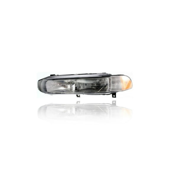 Headlight Assembly - Compatible/Replacement for '97-98 Mitsubishi Galant - Left Hand - Driver - MR296615