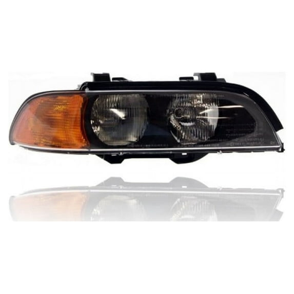 Headlight Assembly - Compatible/Replacement for '98-00 BMW 5-Series - Halogen - Right Hand - Passenger - 63128385092