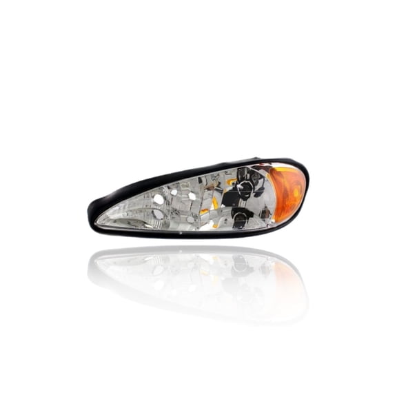 Headlight Assembly - Compatible/Replacement for '99-05 Pontiac Grand Am - Left Hand - Driver - 22672207