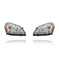 thumbnail image 1 of Headlight Assembly - Cooling Direct Fit/For 07-12 Mercedes-Benz GL-Class - Halogen - Pair, Left Driver + Right Passenger Set - NSF - 1648204859, 1648204759, 1 of 4