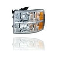 thumbnail image 1 of Headlight Assembly - Cooling Direct Fit/For 07-13 Chevrolet Silverado - Left Hand Driver, CAPA-Certified - 22853027, 1 of 2