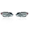 thumbnail image 1 of Headlight Assembly - Cooling Direct Fit/For 09-12 Volkswagen Passat CC - Halogen - Pair, Left Driver + Right Passenger Set - 3C8941006F, 3C8941005F, 1 of 4