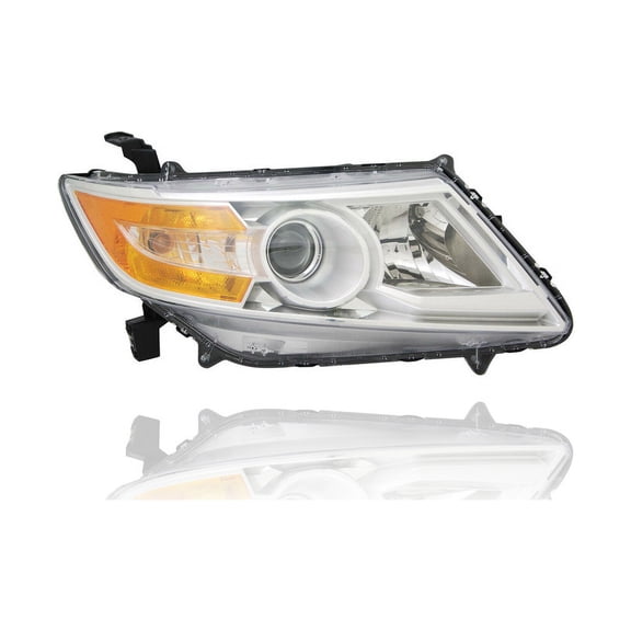 Headlight Assembly - Cooling Direct Fit/For 11-13 Honda Odyssey - Halogen - Left Hand / Driver - CAPA - 33150TK8A01