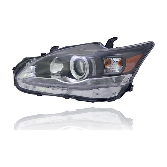 Headlight Assembly - Cooling Direct Fit/For 11-17 Lexus CT200h - Halogen - Left Hand / Driver - CAPA - 8115076012