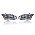 thumbnail image 1 of Headlight Assembly - Cooling Direct Fit/For 11-17 Lexus CT200h - Halogen - Pair, Left Driver + Right Passenger Set - CAPA - 8111076012, 8115076012, 1 of 4